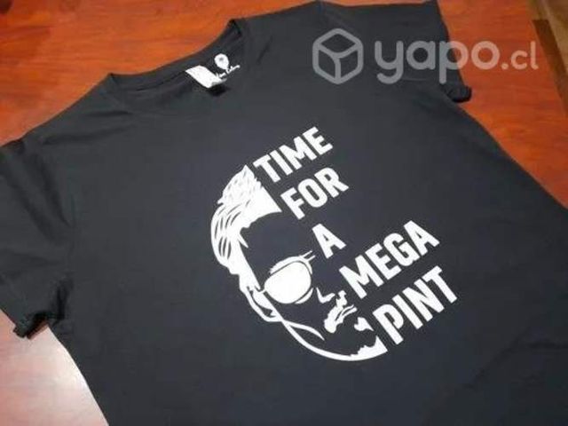 Polera Johnny Deep 100% Algodón De Lion Colors