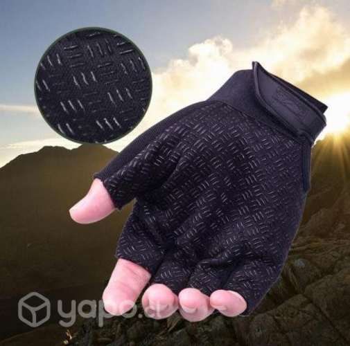 Guantes Tácticos Militares Medio Dedo Protecciones