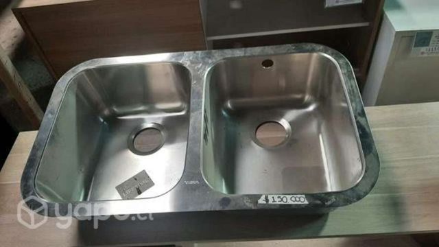 Lavaplatos bajo cubierta acero inoxidable teka