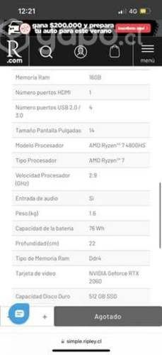 Notebook gamer asus zephyrus g14