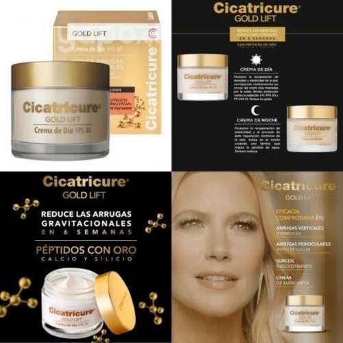 Crema cicatricure anti arrugas gold lift dia