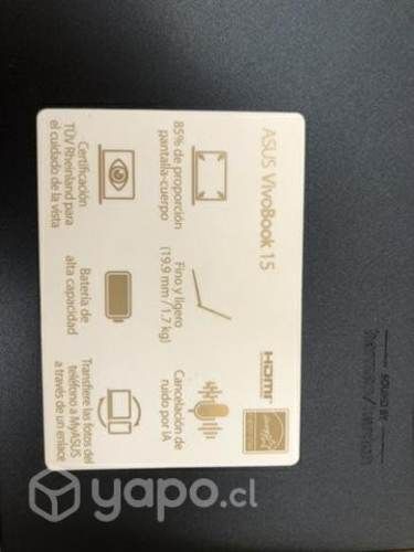 Notebook Asus VivoBook X513EA Intel Core i7 RAM 8G