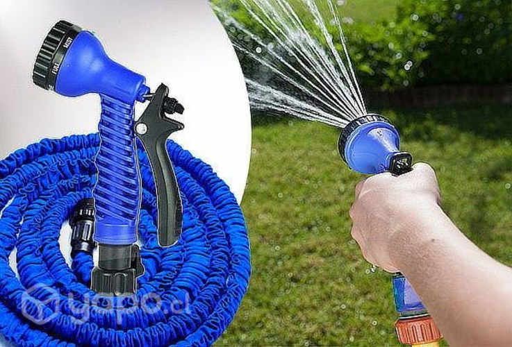 Manguera de Jardin Autoexpandible Retractil 15 Mts