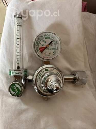 Regulador oxígeno flujometro