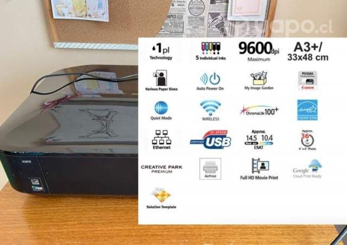 IMPRESORA CANON PIXMA IX618, poco uso