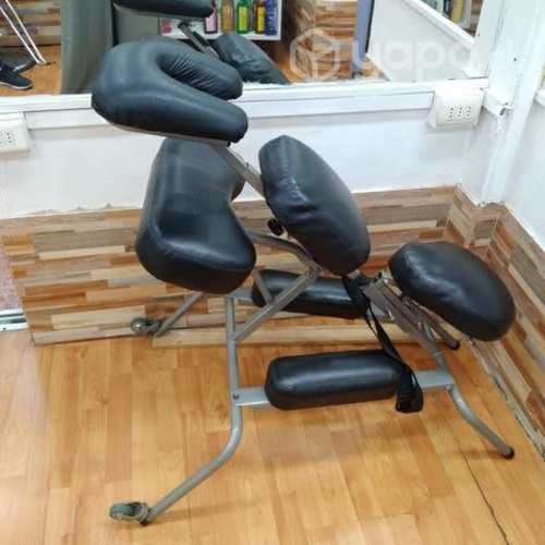 Silla de masaje y camilla plegable