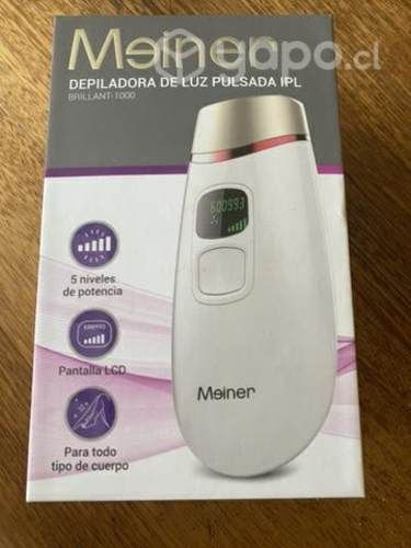 Depiladora láser Meiner Nueva !