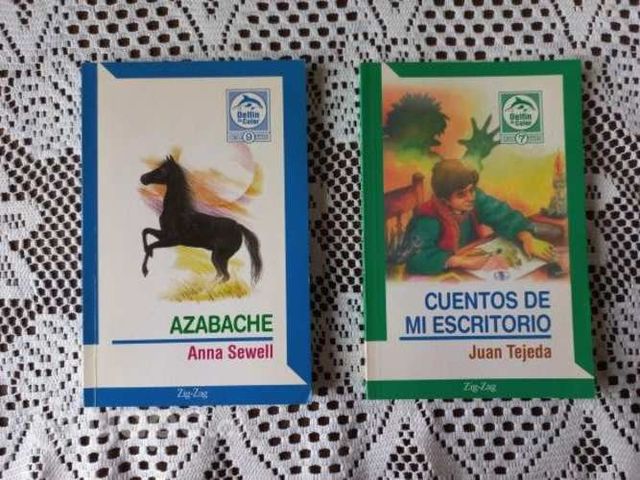 2 libros escolares