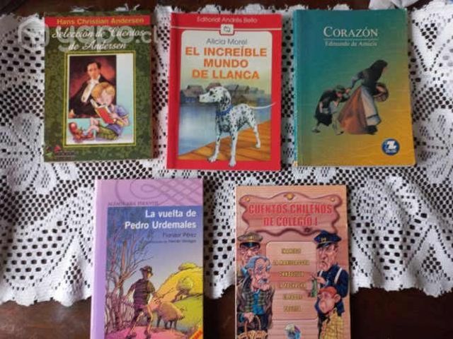 Lote 5 libros infantiles/escolares
