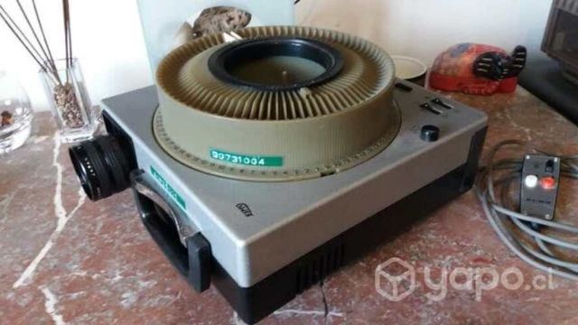 Proyector de diapositivas elmo