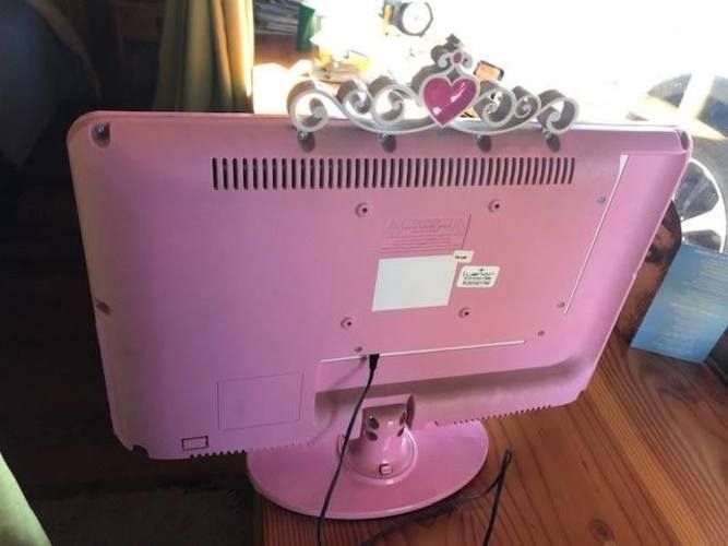 Monitor Pantalla TV Marca Barbie Impecable