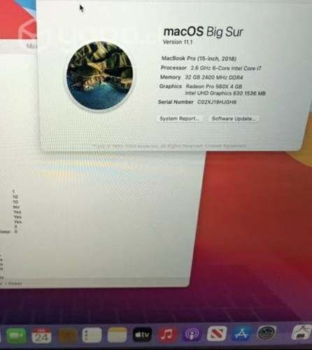 MacBook Pro 15 Touchbar 2018