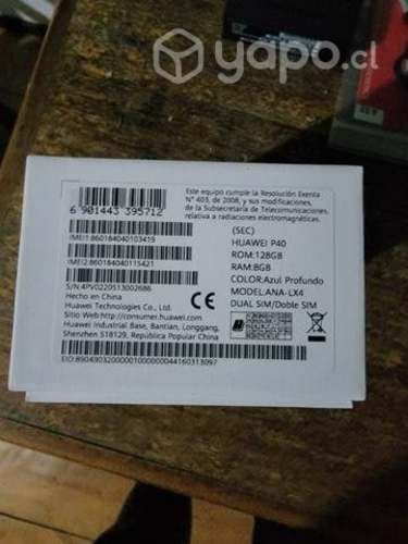 Celular Huawei P40