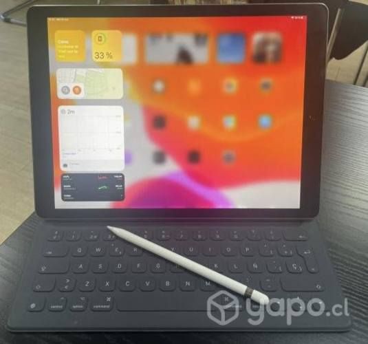 IPad pro 12,9 pulgadas 256GB + Lápiz y teclado