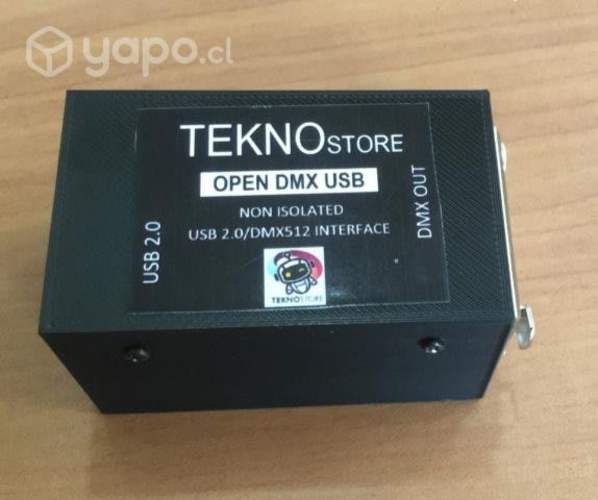 Interfaz dmx usb windows,linux,mac