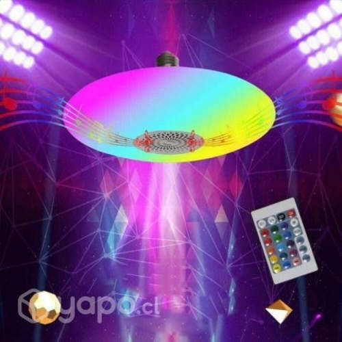 Ampolleta rgb parlante bluetooth
