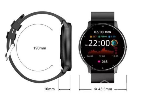 Reloj inteligente smartwatch bluetooth zl02