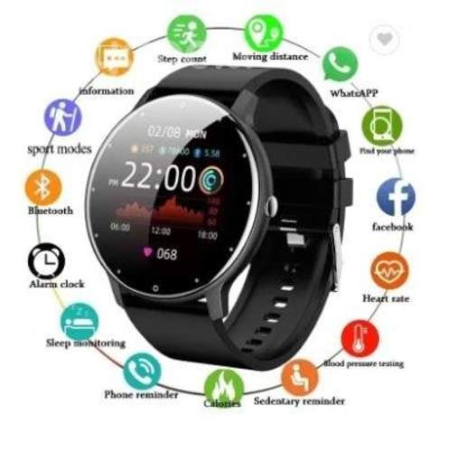 Reloj inteligente smartwatch bluetooth zl02