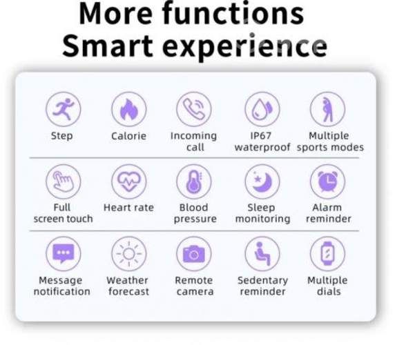 Reloj inteligente smartwatch bluetooth zl02