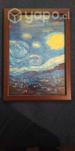 Cuadro Decorativo Van Gogh, Noche Estrellada