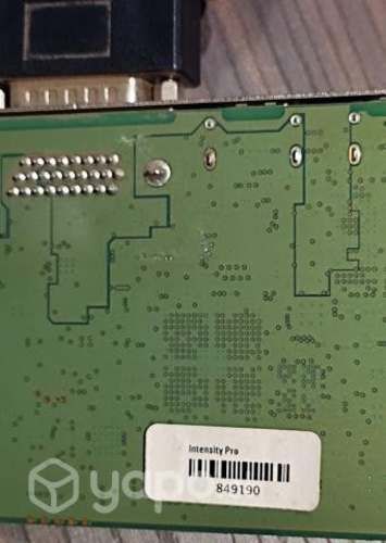 Intensity Pro PCI Video Audio Capture Card