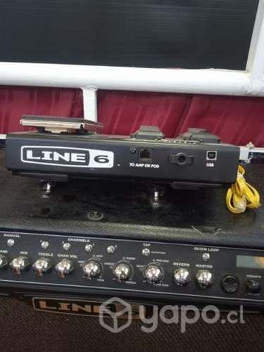 Amplificador de guitarra +controladora