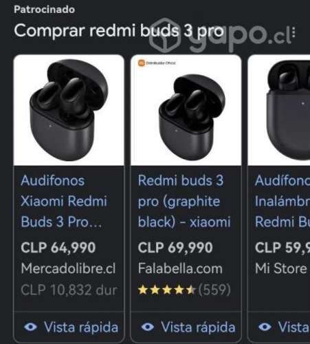 Redmi Buds 3 Pro como nuevos