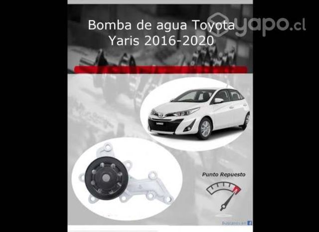 Bomba de agua Toyota Yaris 2016-2020