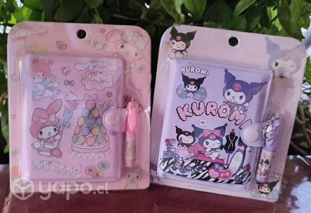 Agendas Sanrio y Maquillaje