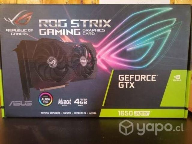 Tarjeta Gráfica GTX 1650 Super ROG STRIX