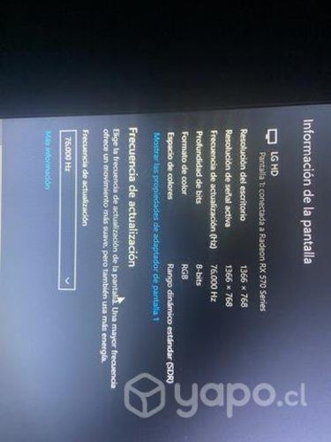 PC GAMER+MONITOR I3 9000f + rx570 8qb