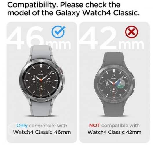 Protector Spigen para Galaxy Watch 4 Classic 46 mm