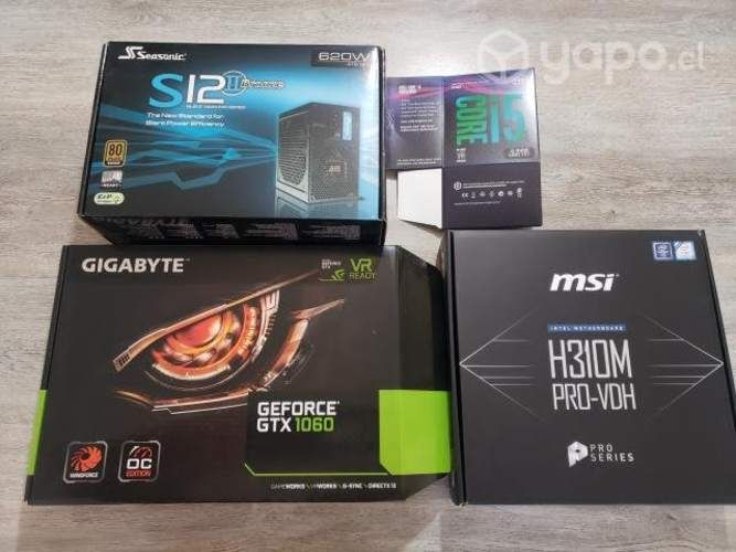 Pc gamer i5-8400 gtx 1060