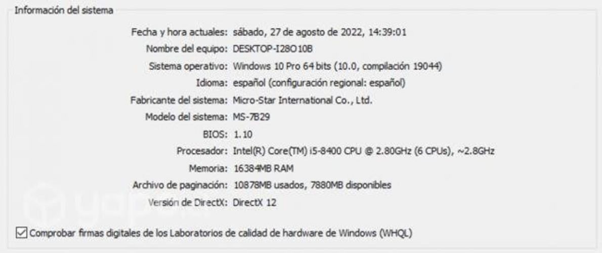 Pc gamer i5-8400 gtx 1060