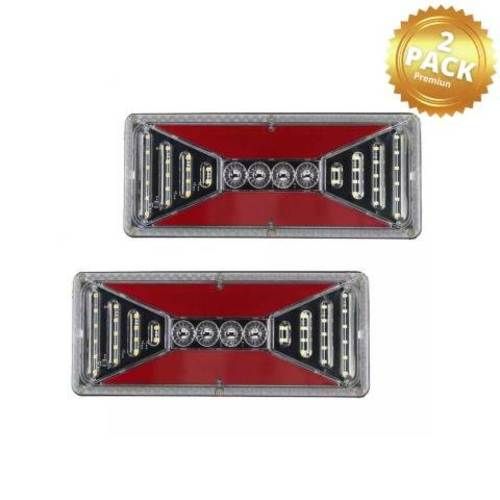 Focos Traseros Secuenciales (par) Led Bi-volts Cam