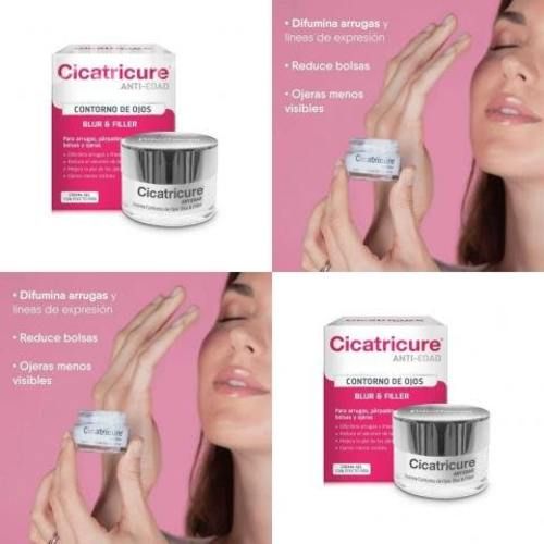 Crema contorno ojos cicatricure blur & filler