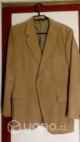 Chaqueta beige de cotelé talla M-L