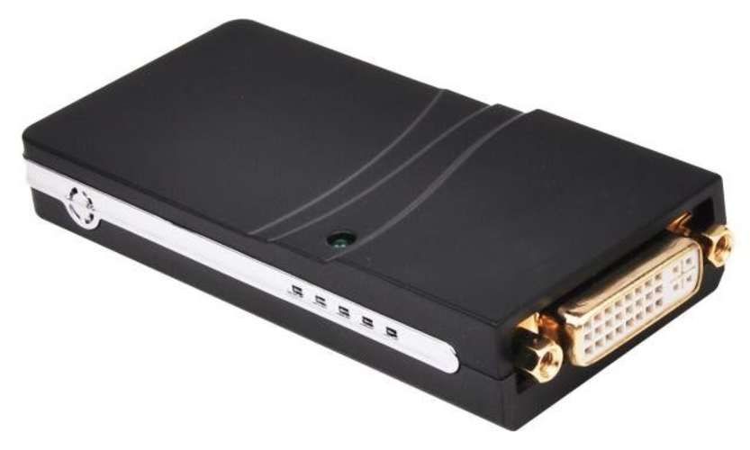 Conversor de video usb 2.0 a dvi/vga/hdmi
