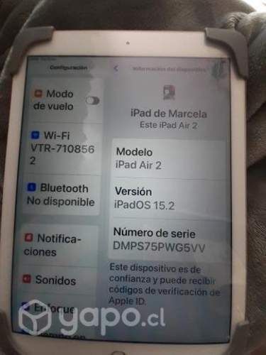 A iPad Air 2