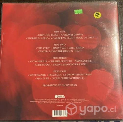 Enya - The Very Best Of Vinilo Nuevo Sellado