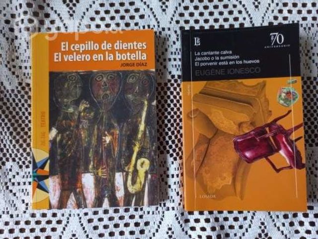 Libros de Jorge Diaz y Eugene Ionesco