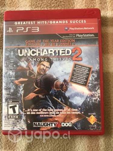 Juego de PS3 Uncharted 2