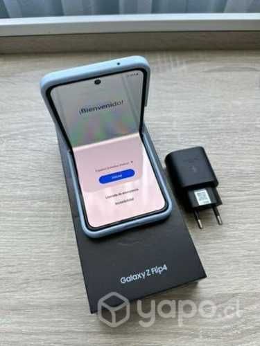 Z flip 4 nuevo azul