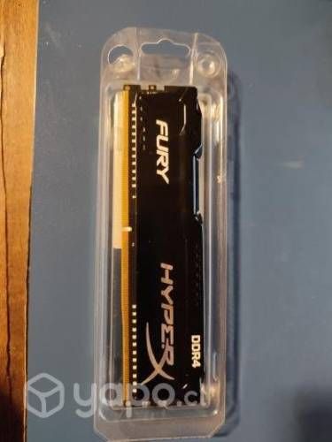 memorias hyper x ddr4 de 4 gb