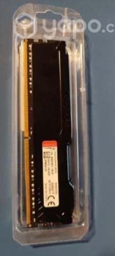 memorias hyper x ddr4 de 4 gb