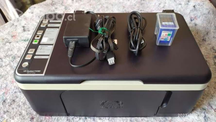 Impresora HP DESKJET F4180 funcionando