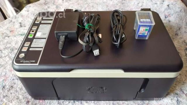 Impresora HP DESKJET F4180 funcionando