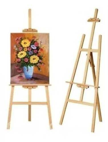 Atril Caballete Para Bastidor Lienzo Pintar Madera