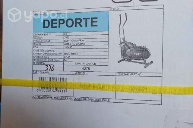 Elíptica Manual para Ejercitar tu cuerpo