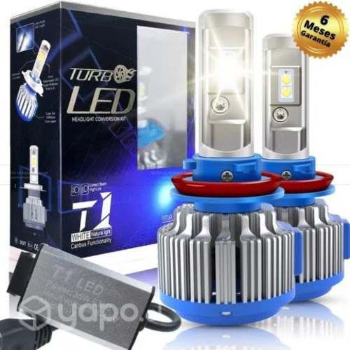 Luces Turbo Led Multi Voltaje C/ Canbus 35w 8000 L